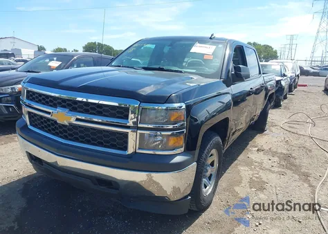 2014 Chevrolet Silverado 1500 Work Truck 2Wt из США, поврежденный, VIN 3GCUKPEC2EG237583